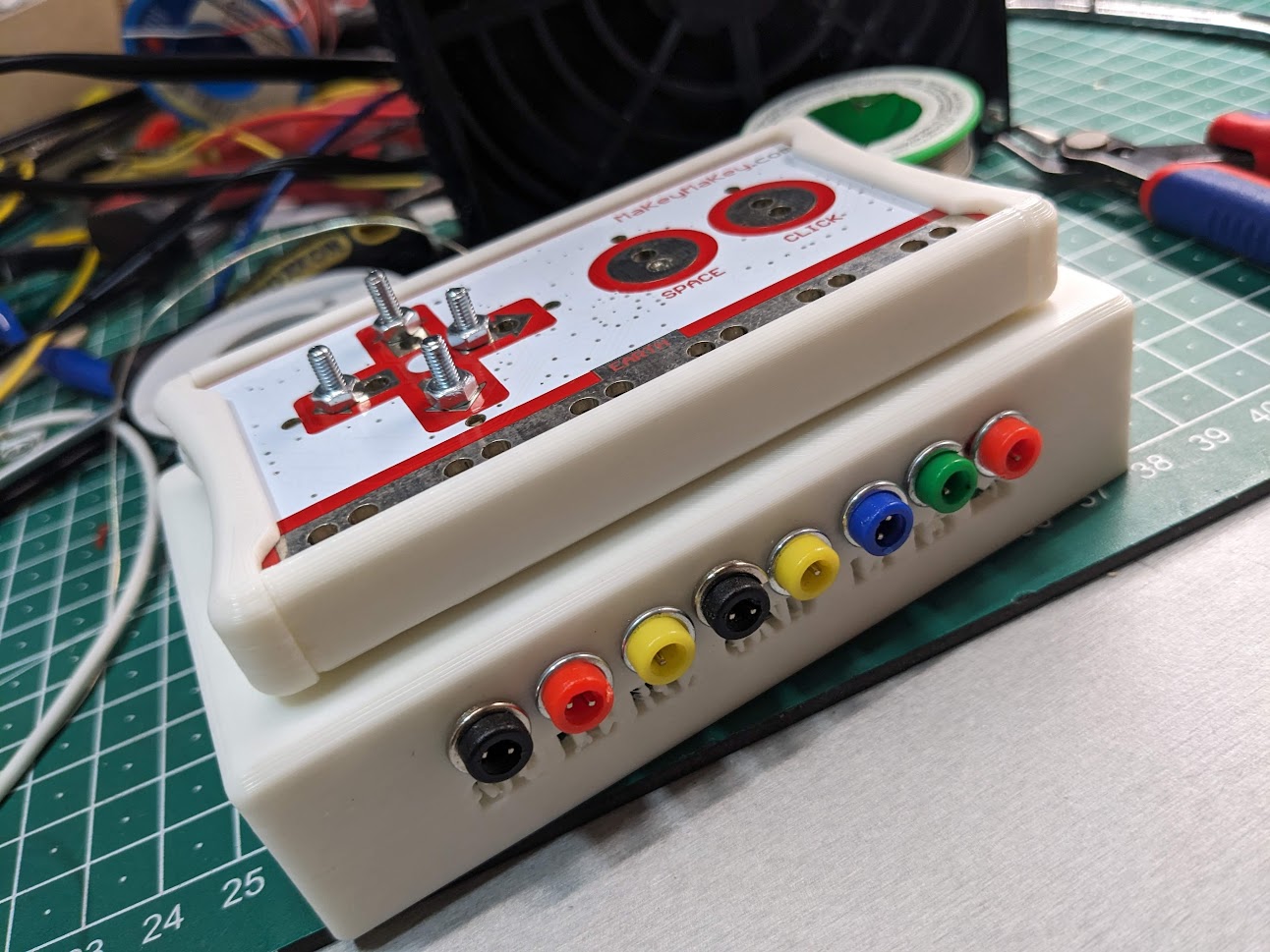 MakeyMakey with a cover