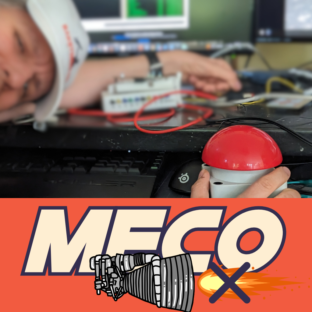 Raketenmann hat einen MECO