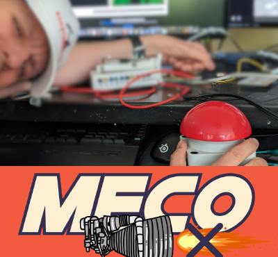 Raketenmann hat einen MECO